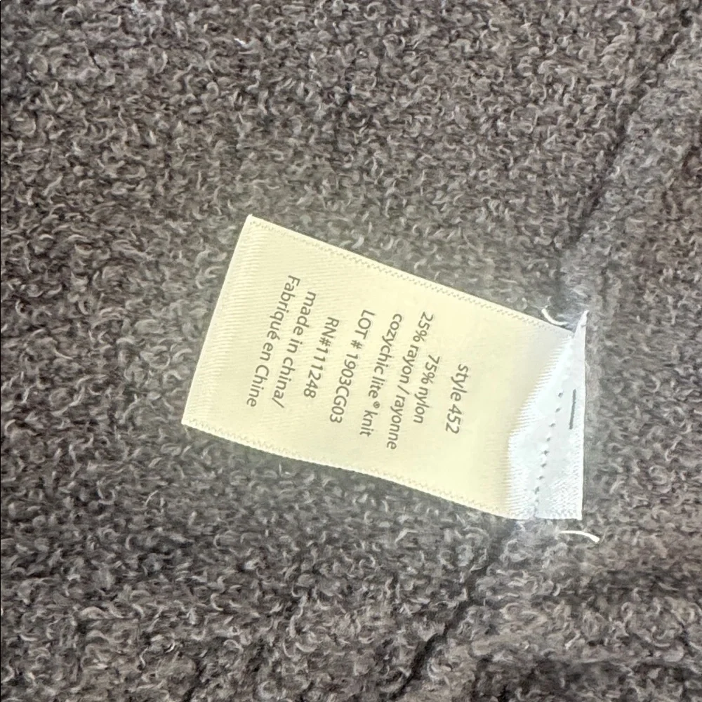 Barefoot Dreams Cozy Chic Lite Cardigan L/XL Indigo NWT - Picture 6 of 8